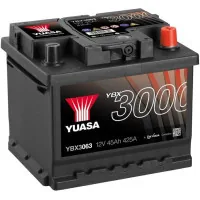 Car battery Yuasa 12V 45Ah SMF Battery (YBX3063)