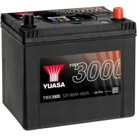 Car battery Yuasa 12V 60Ah SMF Battery (YBX3005)