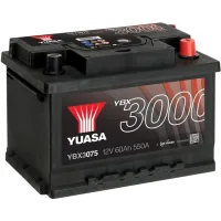 Car battery Yuasa 12V 60Ah SMF Battery (YBX3075)