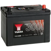 Car battery Yuasa 12V 72Ah SMF Battery (YBX3030)