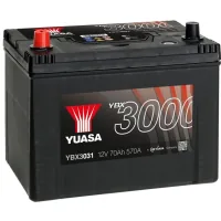 Car battery Yuasa 12V 72Ah SMF Battery (YBX3031)