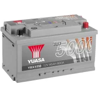 Car battery Yuasa 12V 85Ah Silver High Performance Battery (YBX5110)