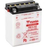 Car battery Yuasa 12V 14.7Ah YuMicron Battery (YB14-A2)