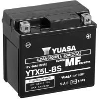 Car battery Yuasa 12V 4Ah MF VRLA Battery AGM (YTX5L-BS)