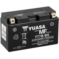 Car battery Yuasa 12V 6.5Ah MF VRLA Battery AGM (YT7B-BS)