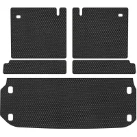 Килимок в багажник EVAtech Nissan Pathfinder (R52) 2014+ 4 поколін (NS3191BE5RBB)