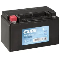 Car battery EXIDE START STOP AUXILIARY 9Ah (+/-) (120EN) (EK091)