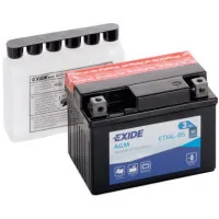 Car battery EXIDE AGM 3Ah Ev (-/+) (50EN) (ETX4L-BS)