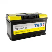 Car battery TAB 90 Ah/12V EFB Euro (212 090)