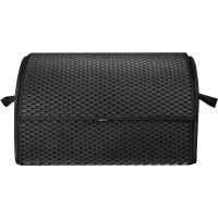Сумка-органайзер EVAtech M-PRO 32x50x30 см. Ромб чорний з чорним кантом (BS13642OM3RBB)