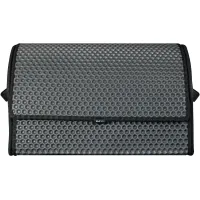 Сумка-органайзер EVAtech M-PRO 32x50x30 см. Сота сіра з чорним кантом (BS13642OM3SGB)