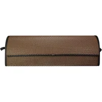 Сумка-органайзер EVAtech XL-PRO 32x100x30 см. Ромб коричневий з чорним кантом (BS13643OX3RZB)