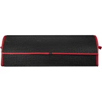 Сумка-органайзер EVAtech XL-PRO 32x100x30 см. Сота чорна з червоним кантом (BS13643OX3SBR)