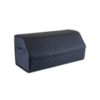 Сумка-органайзер EVAtech ECO L 30x30x65 см чорна з синьою ниткою (EHECELBLBB)
