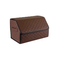 Organizer bag EVAtech ECO M 30x30x50 cm brown with brown thread (EHECEMZZBR)