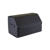 Organizer bag EVAtech ECO M 30x30x50 cm black with black thread (EHECEMBBBR)