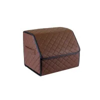 Organizer bag EVAtech ECO S 30x30x35 cm brown with brown thread (EHECESZZBR)