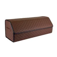 Сумка-органайзер EVAtech ECO XL 30x30x80 см коричнева з коричневою ниткою (EHECEXZZBR)