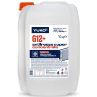Antifreeze Yuko CONCENTRATE Super G12+ Jun. PE can. 9 l (10 kg.) (4823110400678)
