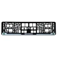 Number plate frame Poputchik Skoda (24-115-IS)