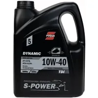 Моторна олива S-POWER DYNAMIC TDi 10W-40 5л