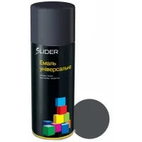 Аерозольна фарба для автомобіля SLIDER 7016 сірий антрацит, 400мл (000023344)