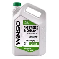 Antifreeze WINSO ANTIFREEZE & COOLANT GREEN G11 0.9kg (WS82462)