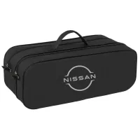 Organizer bag Poputchik in the trunk of Nissan NEW LOGO black (03-150-2D)
