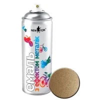 Aerosol paint for a car New Ton universal golden with "metallic" effect 400ml (000000251)