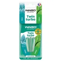 Car air freshener WINSO Twin Turbo - Fresh & Green (538750)