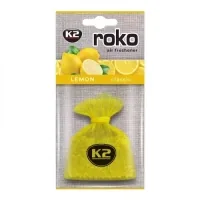Car air freshener K2 ROKO Lemon 20g (V825)