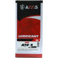 Трансмісійна олива AXXIS ATF 3 4л (AX-2069)