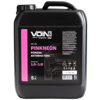 Автошампунь VOIN PinkNeon 15-19 (рожева) 5л (VAF-135)