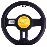Чохол на руль VITOL M чорн (VLOD-LF2161 BK/RD M)