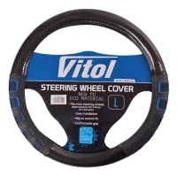 Чохол на руль VITOL L чорн (VLU-2310001 L)