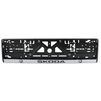 CarLife Skoda license plate frame (NH13)