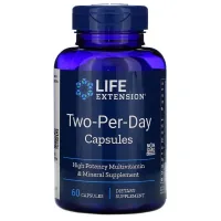Мультивітамін Life Extension Мультивітаміни Двічі в День, Two-Per-Day, 60 капсул (LEX-23176)