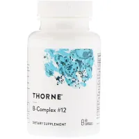 Вітамін Thorne Research В-Комплекс №12, B-Complex 12, 60 капсул (THR-11203)