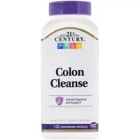 Вітамінно-мінеральний комплекс 21st Century Очищення Кишечника, Colon cleanse, 120 вегетаріанських капсу (CEN-22846)