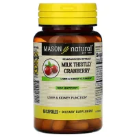 Mason Natural Herbs Cleansing Complex for the Liver and Kidneys, Milk Thistle & Cranb (MAV-13515)