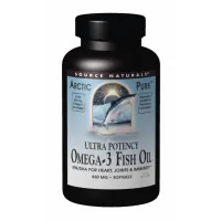 Source Naturals Omega 3 Fatty Acids from Fish Oil, ArcticPure, 60 Softgels (SNS-02013)