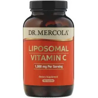 Vitamin Dr. Mercola Vitamin C in liposomes, 1000 mg, Liposomal Vitamin C, 180 caps (MCL-01559)