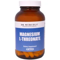Minerals Dr. Mercola Magnesium L-Threonate, Magnesium L-Threonate, 90 capsules (MCL-01778)