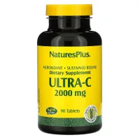 Vitamin Natures Plus Vitamin C, Ultra-C, 2000 mg, Nature's Plus, 90 tablets (NAP-02221)