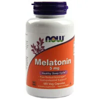 Amino acid Now Foods Melatonin, Melatonin, 5 mg, 180 capsules (NOW-03556)