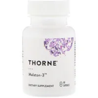 Amino acid Thorne Research Melatonin-3, Melaton-3, 60 capsules (THR-78802)