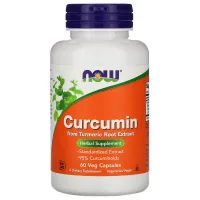 Herbs Now Foods Curcumin, Curcumin, 60 capsules (NOW-04638)