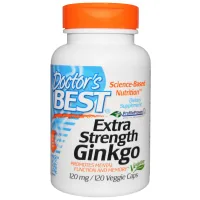 Herbs Doctor's Best Super Strong Ginkgo Extract 120mg, Profile Proven, 120 gel (DRB-00091)