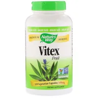 Nature's Way Vitex Herbs, Vitex Fruit, 400 mg, 100 Capsules (NWY-11923)