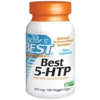 Amino acid Doctor's Best 5-HTP (hydroxytryptophan) 100 mg, 180 capsules (DRB-00312)